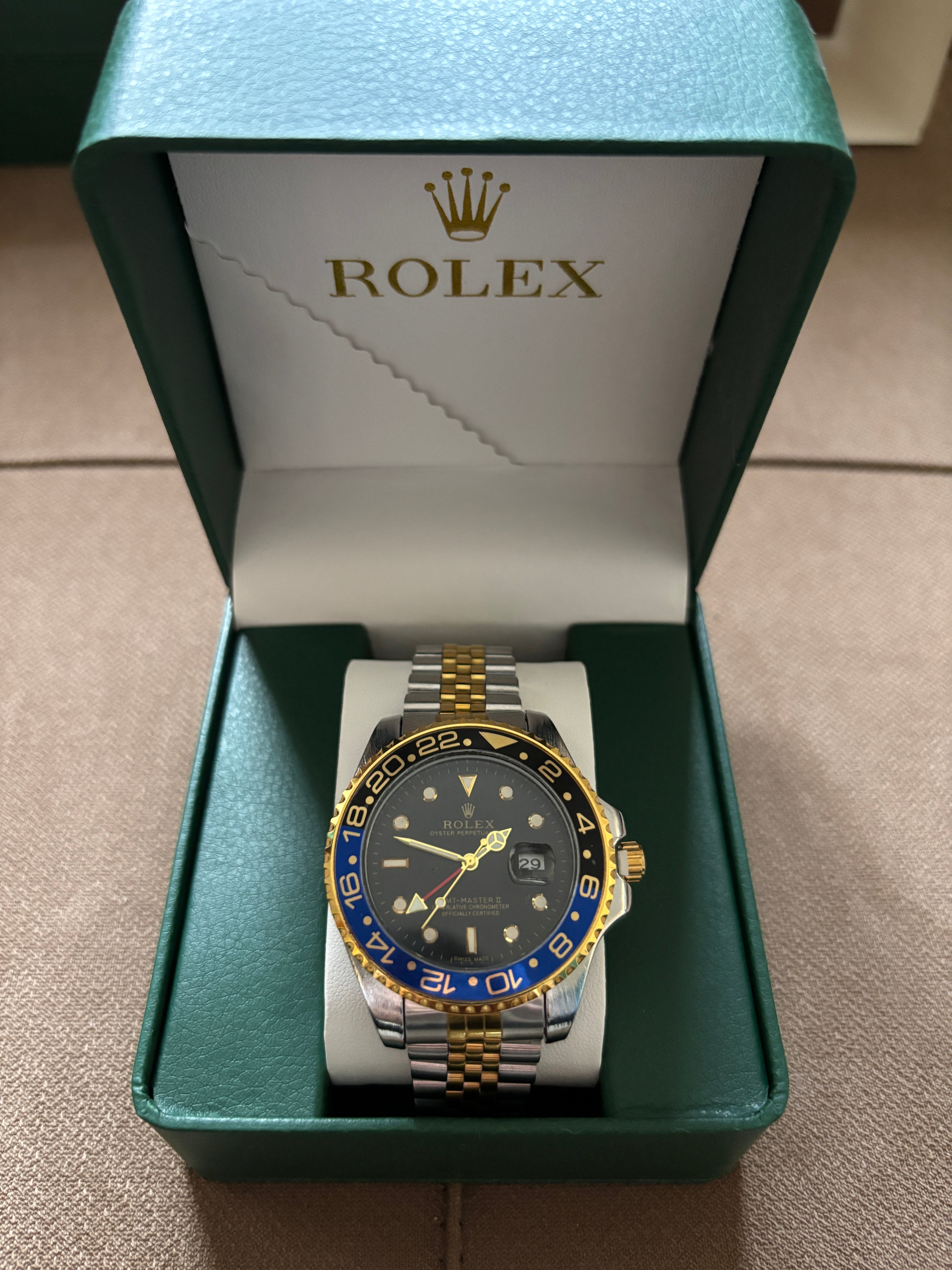 GMT Master 2 - Black and Blue