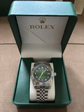 Oyster Perpetual Date Just - Green