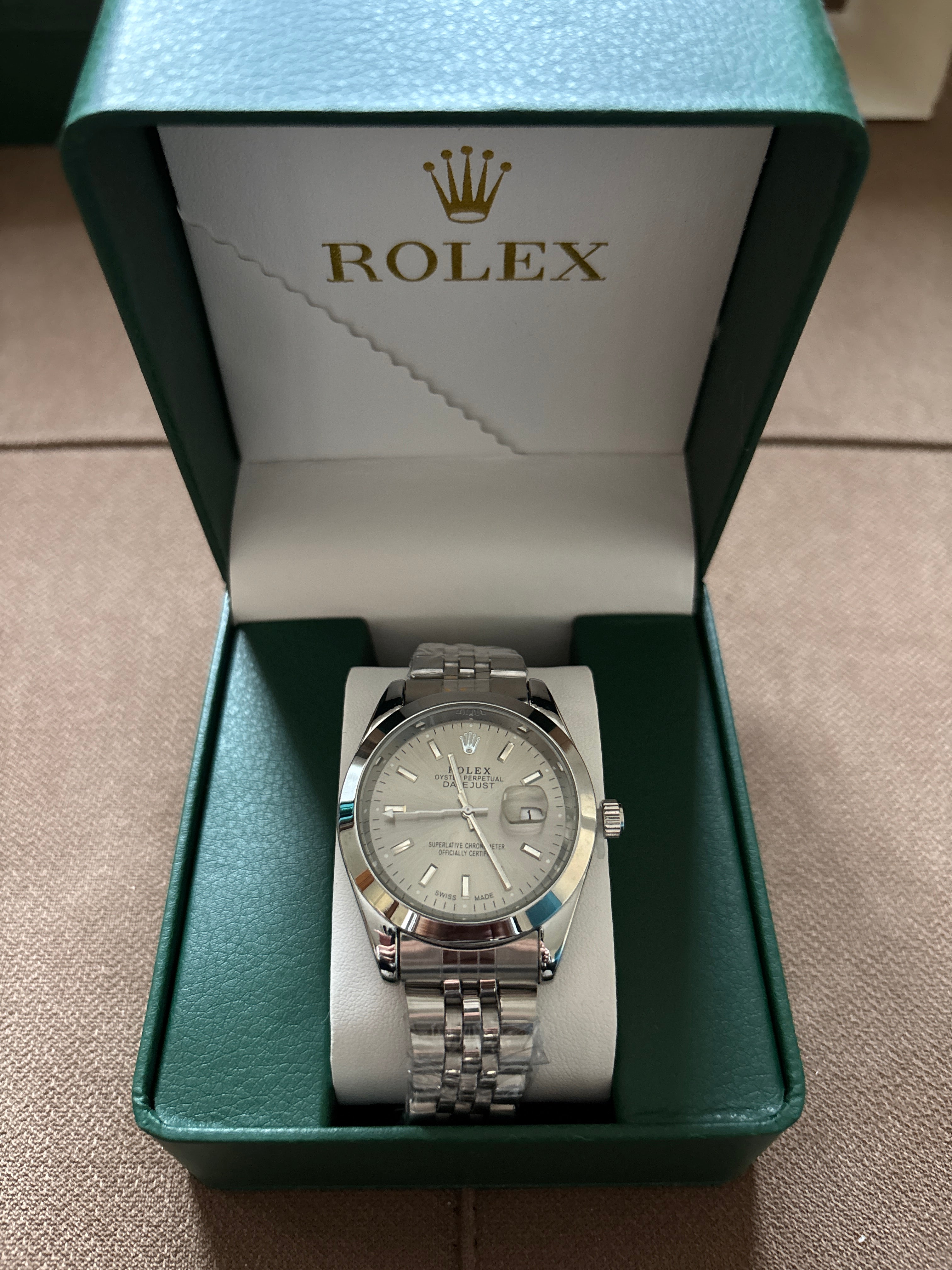 Oyster Perpetual Day Just -  Champagne gold