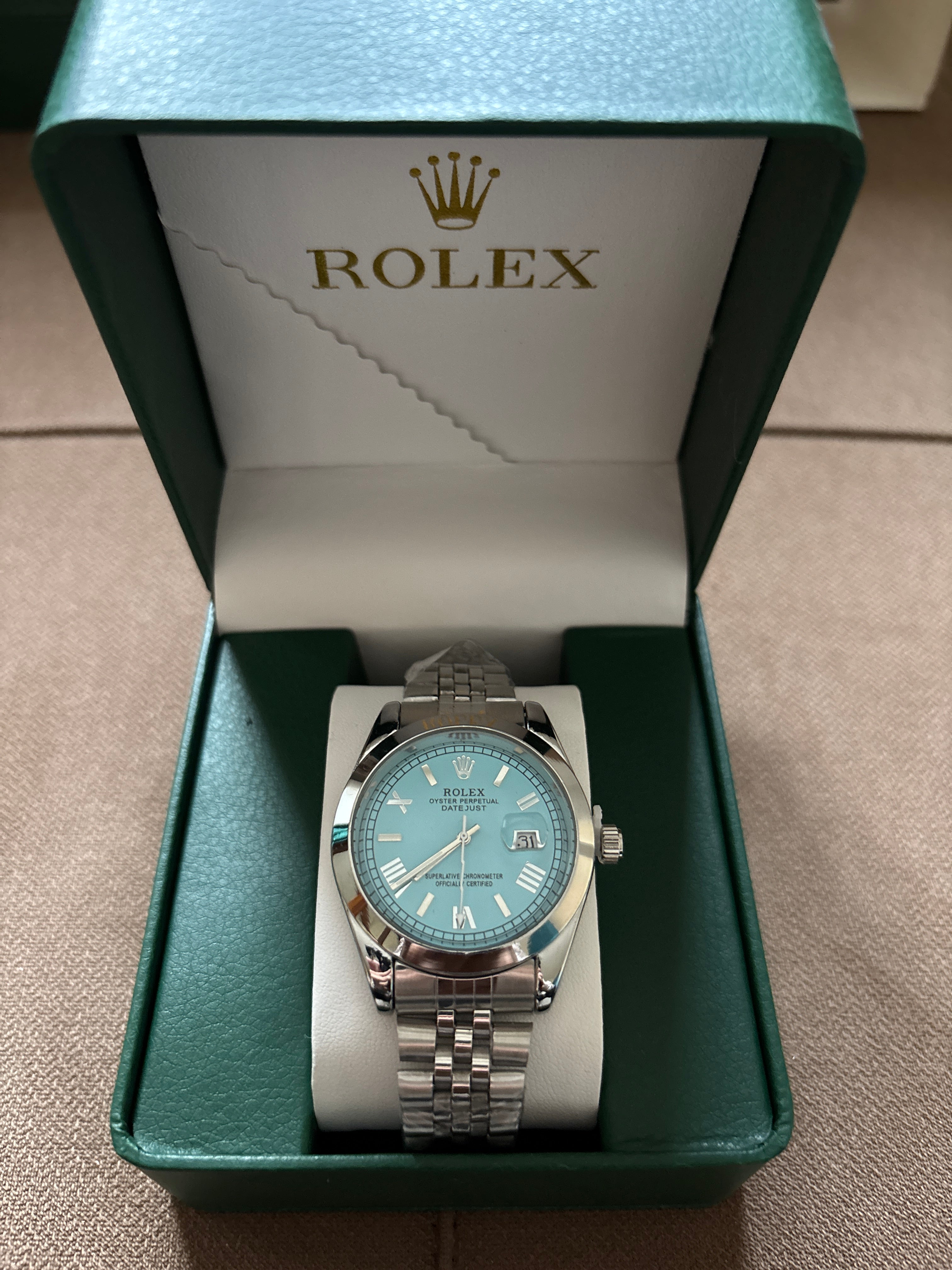 Oyster Perpetual Date Just - Royale Blue