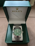 Oyster Perpetual Date Just - Green